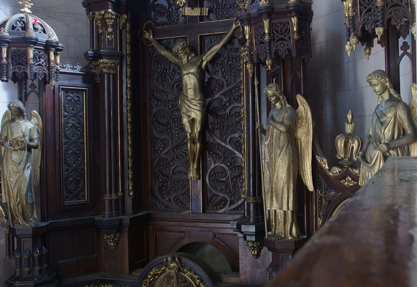 Kościół w Kosienicach, ołtarz, fot. Nikodem Bar